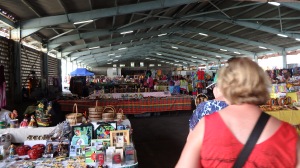 Dominica market stalls