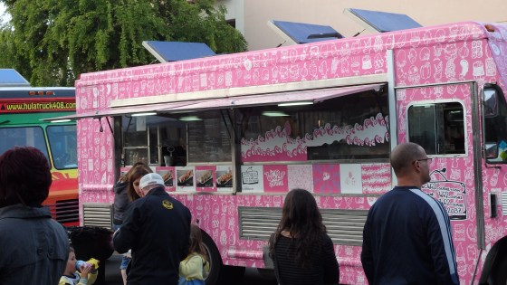 Food truck, 'Off the Grid', East Bay California