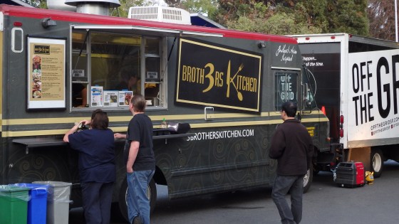 Food truck, 'Off the Grid', East Bay California