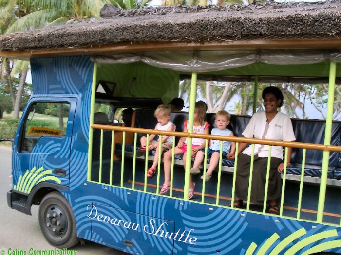 Fiji's Denarau Island Bula Bus