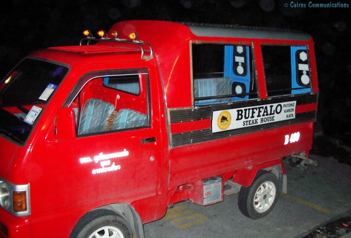 Karon Beach Tuk Tuk (mini bus)