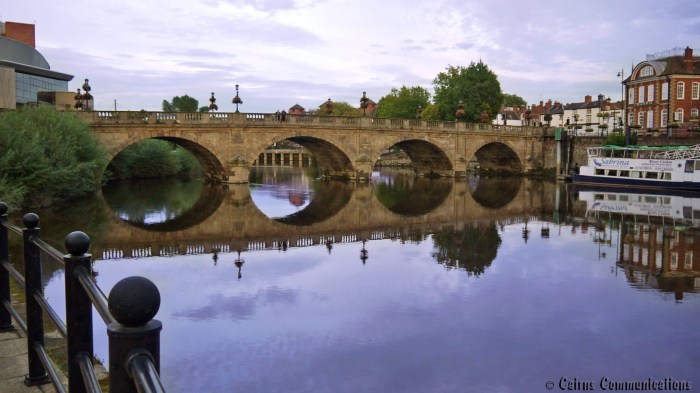 Welsh Bridge at Shrewsbury