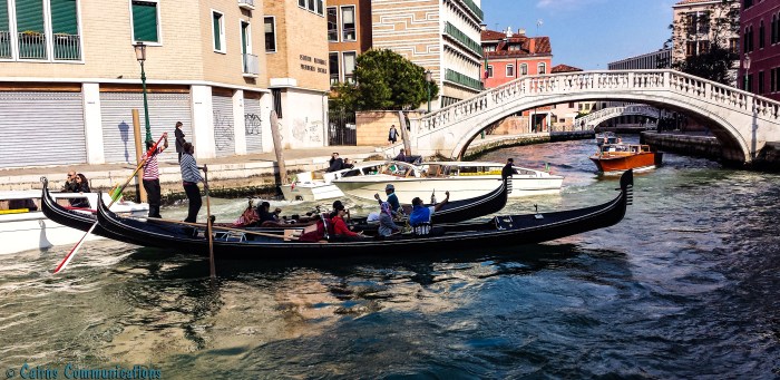 Venice Canal Traffic Jam