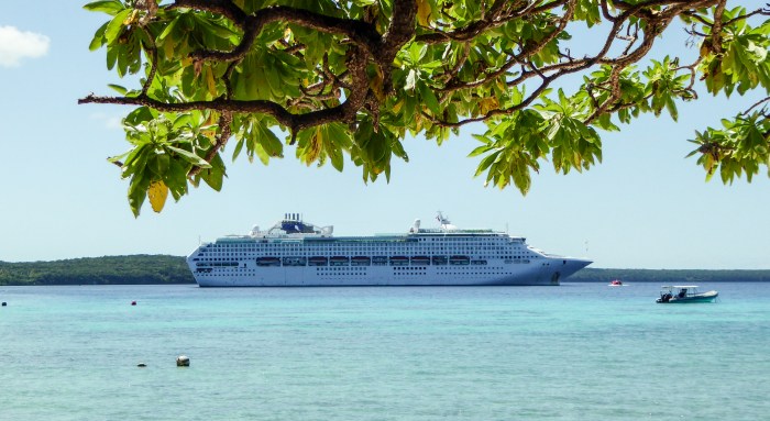 View from the trees at Lifou_