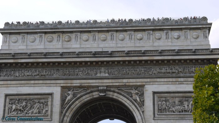 Arc de Triomphe detail