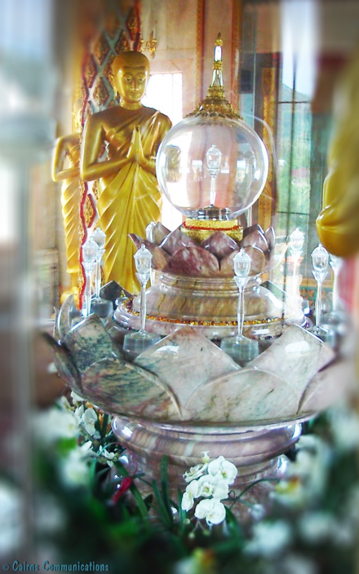 Phuket Wat Chalong Buddha Ashes