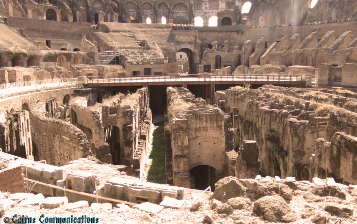 Colosseum under the surface