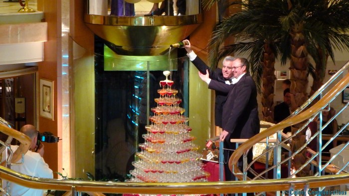 Champagne Pour Sun Princess