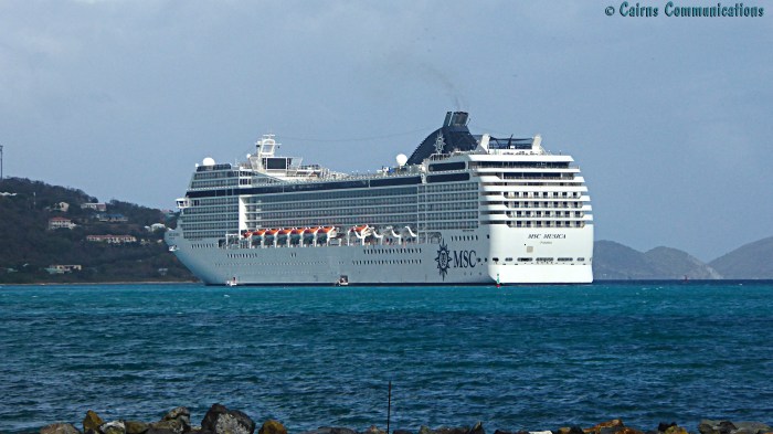 MSC Musica in Roadtown