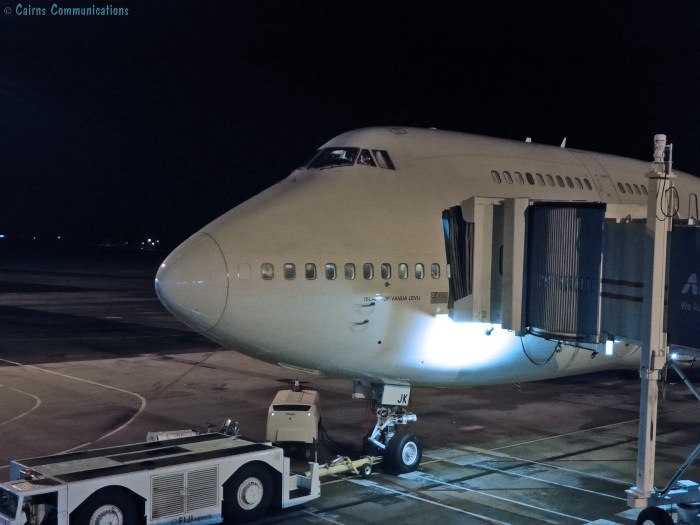 Air Pacific's Island of Vanua Levu (DQ-FKJ)