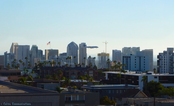 San Diego Flight Path
