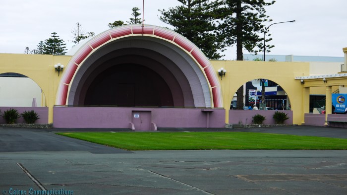 Napier shorefront sound shell
