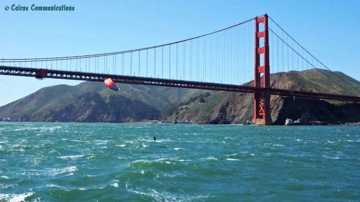 San Francisco Kite Surfer